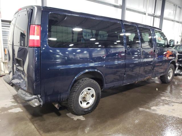 1GAZG1FG2E1162056 - 2014 CHEVROLET EXPRESS G3 LT BLUE photo 3