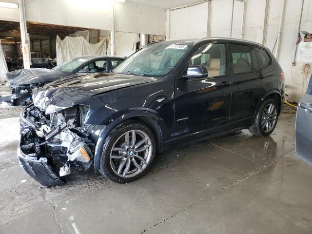 5UXWY3C59F0F83674 - 2015 BMW X3 XDRIVE28D BLUE photo 1