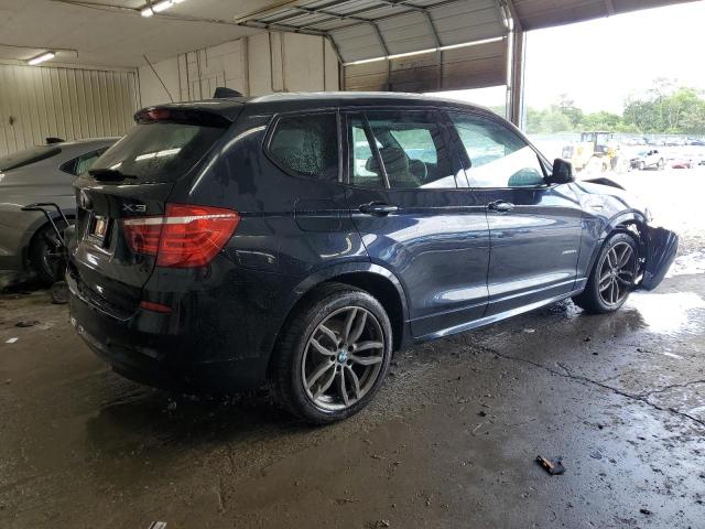 5UXWY3C59F0F83674 - 2015 BMW X3 XDRIVE28D BLUE photo 3
