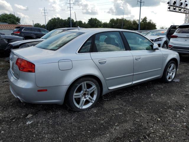 WAUDF78E78A050728 - 2008 AUDI A4 2.0T QUATTRO SILVER photo 3