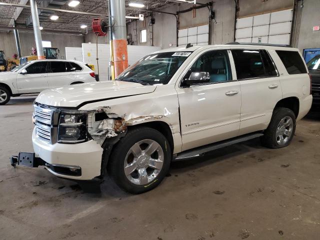 1GNSKCKC8FR281066 - 2015 CHEVROLET TAHOE K1500 LTZ WHITE photo 1