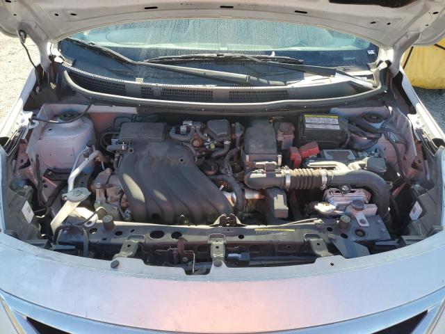 3N1CN7AP4KL873441 - 2019 NISSAN VERSA S SILVER photo 11