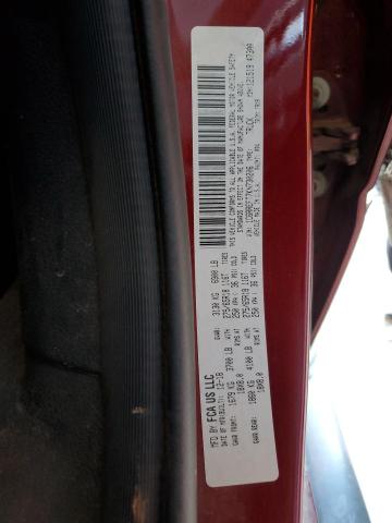 1C6RREFT7KN730206 - 2019 RAM 1500 BIG HORN/LONE STAR BURGUNDY photo 12