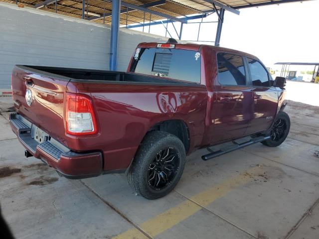 1C6RREFT7KN730206 - 2019 RAM 1500 BIG HORN/LONE STAR BURGUNDY photo 3