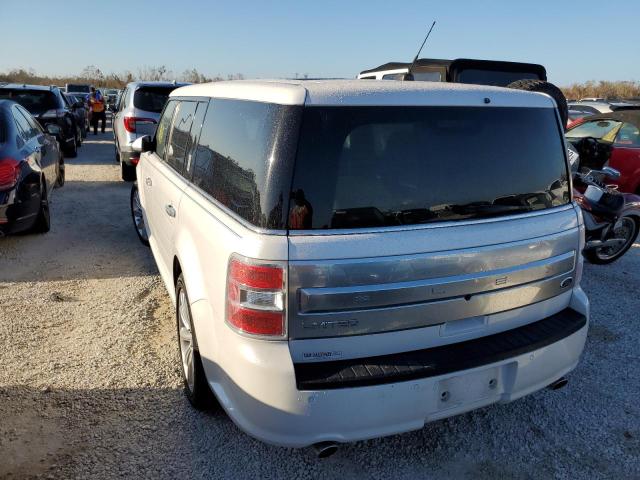 2FMGK5D85DBD34966 - 2013 FORD FLEX LIMITED WHITE photo 3