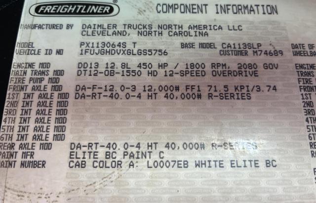 1FUJGHDVXGLGS5756 - 2016 FREIGHTLINER CASCADIA 1 WHITE photo 10