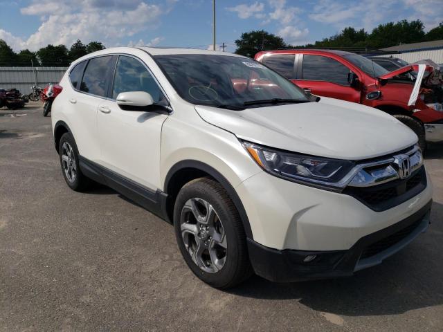 5J6RW2H87JL022535 - 2018 HONDA CR-V EXL WHITE photo 4