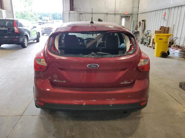 1FADP3K24EL345993 - 2014 FORD FOCUS SE RED photo 6