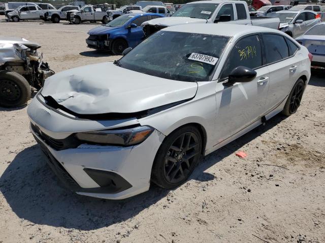 2HGFE2F52NH517542 - 2022 HONDA CIVIC SPORT 白色 照片 1