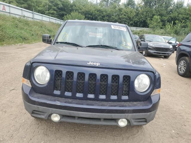 1C4NJRBB7ED810652 - 2014 JEEP PATRIOT SPORT BLUE photo 5