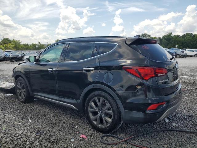 5XYZW4LA9HG489344 - 2017 HYUNDAI SANTA FE S BLACK photo 2