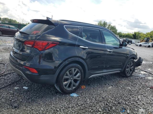 5XYZW4LA9HG489344 - 2017 HYUNDAI SANTA FE S BLACK photo 3