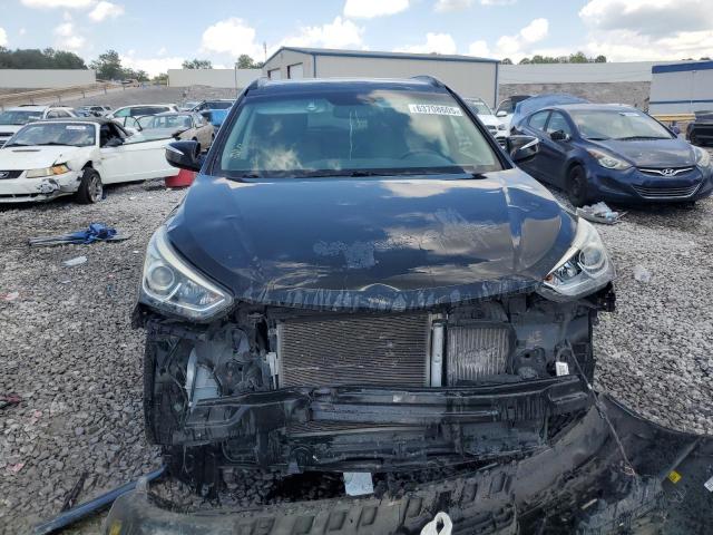 5XYZW4LA9HG489344 - 2017 HYUNDAI SANTA FE S BLACK photo 5