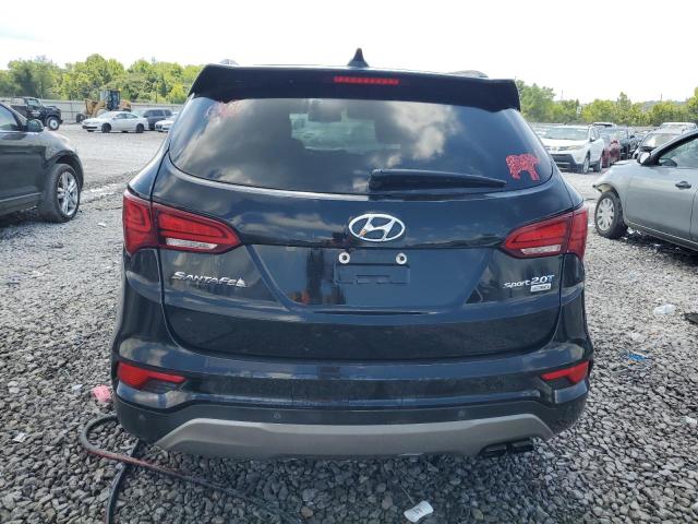 5XYZW4LA9HG489344 - 2017 HYUNDAI SANTA FE S BLACK photo 6