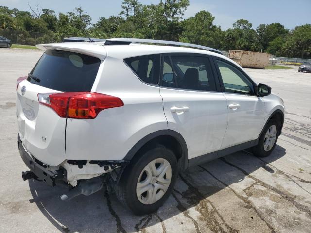 JTMZFREV8FJ040523 - 2015 TOYOTA RAV4 LE WHITE photo 3