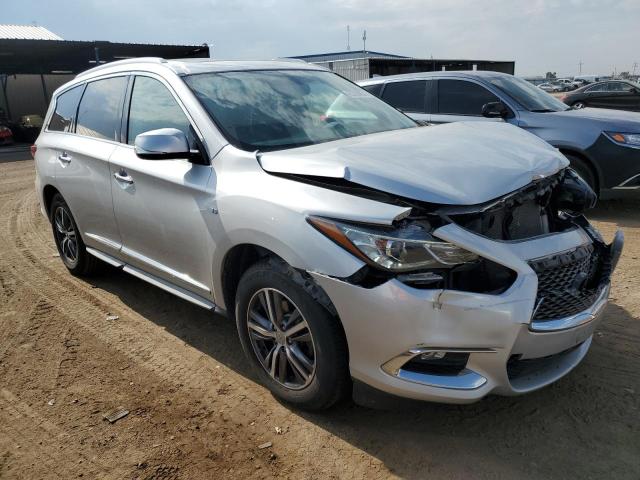 5N1DL0MM7HC540327 - 2017 INFINITI QX60 SILVER photo 4