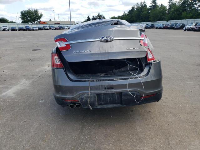 1FAHP2FW8CG107403 - 2012 FORD TAURUS LIMITED GRAY photo 6