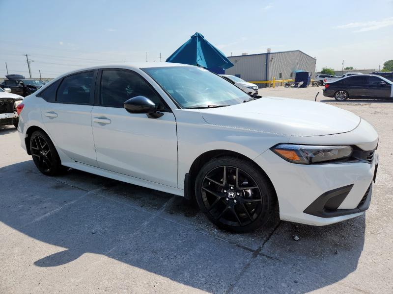 2HGFE2F58NH605950 - 2022 HONDA CIVIC SPORT 白色 照片 4