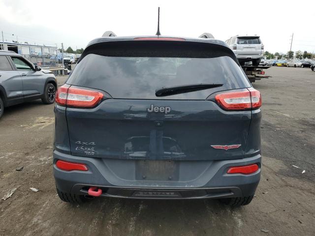 1C4PJMBB2HW531596 - 2017 JEEP CHEROKEE TRAILHAWK GRAY photo 6