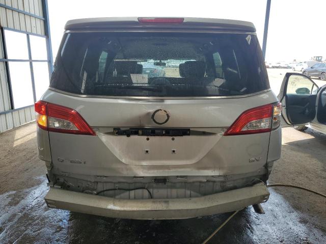 JN8AE2KP7E9106576 - 2014 NISSAN QUEST S SILVER photo 6