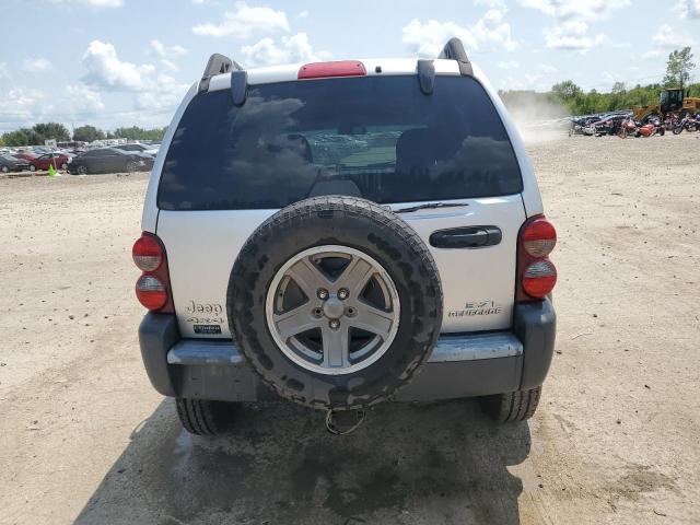 1J4GL38K65W726389 - 2005 JEEP LIBERTY RENEGADE 银色 照片 6