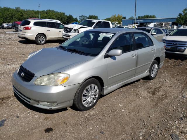 1NXBR32E24Z293354 - 2004 TOYOTA COROLLA CE SILVER photo 1