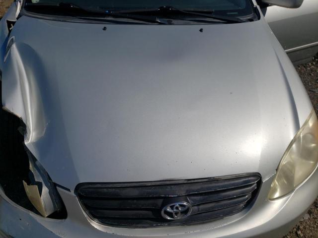 1NXBR32E24Z293354 - 2004 TOYOTA COROLLA CE SILVER photo 11