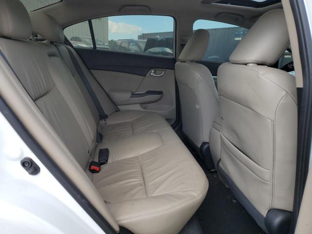 19XFB2F91FE005620 - 2015 HONDA CIVIC EXL თეთრი ფოტო 10