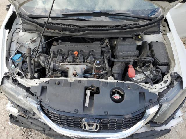 19XFB2F91FE005620 - 2015 HONDA CIVIC EXL თეთრი ფოტო 11