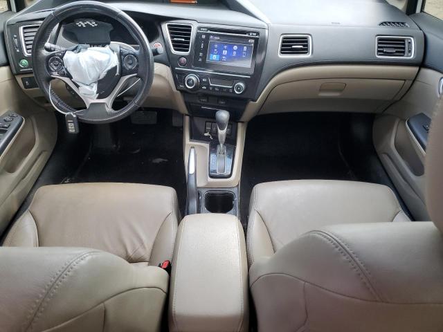 19XFB2F91FE005620 - 2015 HONDA CIVIC EXL თეთრი ფოტო 8