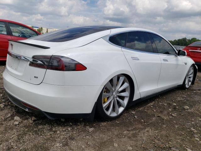 5YJSA1CN0DFP13619 - 2013 TESLA MODEL S Սպիտակ լուսանկար 3