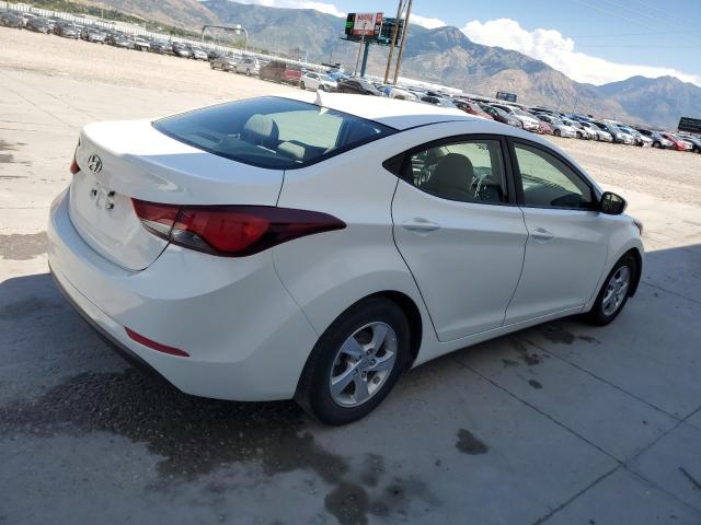 5NPDH4AE0FH563685 - 2015 HYUNDAI ELANTRA SE WHITE photo 3