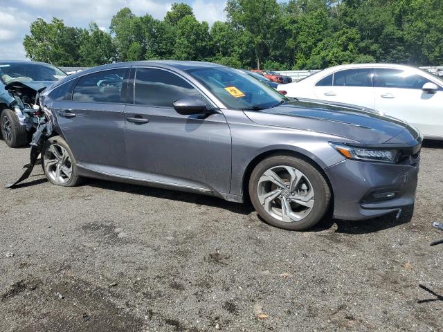 1HGCV1F45JA181415 - 2018 HONDA ACCORD EX ნაცრისფერი ფოტო 4