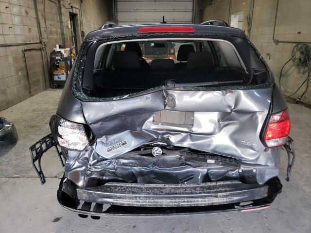 3VWPP7AJ7DM648266 - 2013 VOLKSWAGEN JETTA S 灰色 照片 6