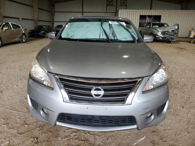 3N1AB7AP1EY225840 - 2014 NISSAN SENTRA S GRAY photo 5