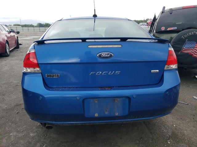 1FAHP3HNXAW162027 - 2010 FORD FOCUS 4D SEL BLUE photo 6