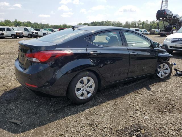 5NPDH4AEXGH745363 - 2016 HYUNDAI ELANTRA SE BLACK photo 3