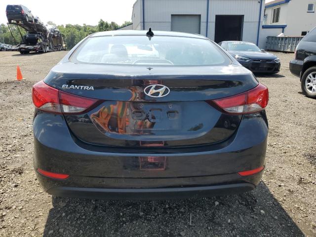 5NPDH4AEXGH745363 - 2016 HYUNDAI ELANTRA SE BLACK photo 6