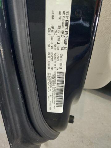 2C4RC1BG5DR705774 - 2013 CHRYSLER TOWN & COU TOURING BLACK photo 13