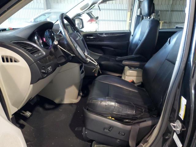 2C4RC1BG5DR705774 - 2013 CHRYSLER TOWN & COU TOURING BLACK photo 7