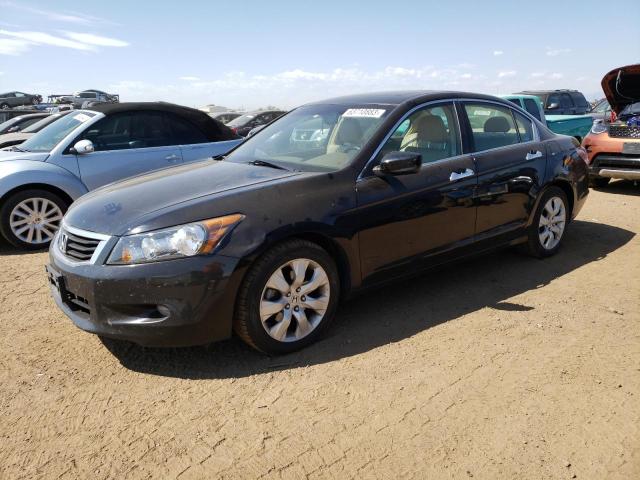 1HGCP36888A082784 - 2008 HONDA ACCORD EXL BLACK photo 1