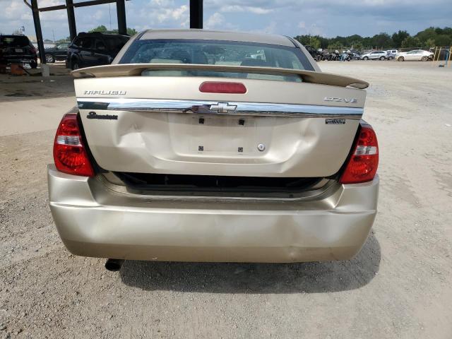 1G1ZU53846F293586 - 2006 CHEVROLET MALIBU LTZ ოქროსფერი ფოტო 6