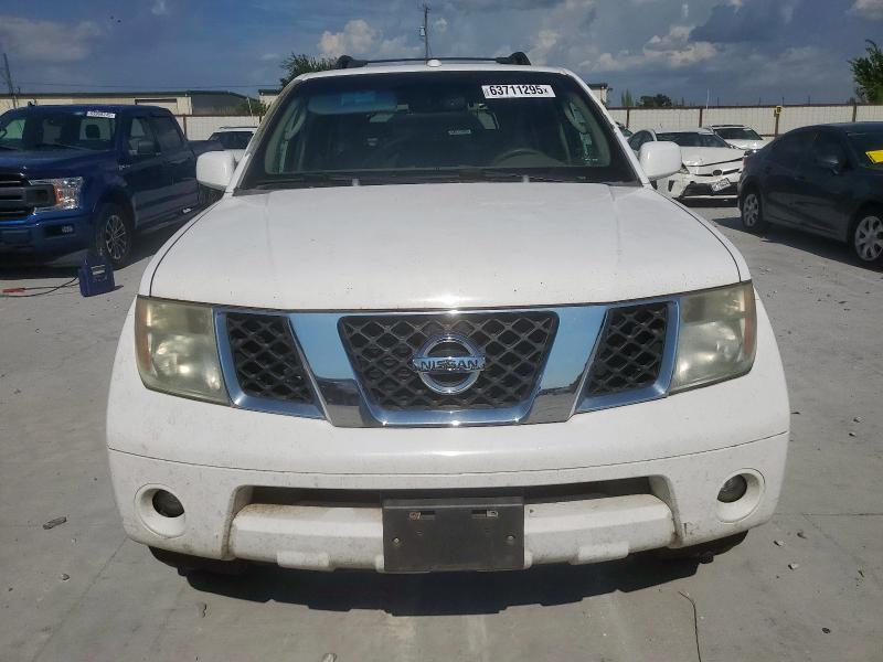 5N1AR18U76C673748 - 2006 NISSAN PATHFINDER LE WHITE photo 5