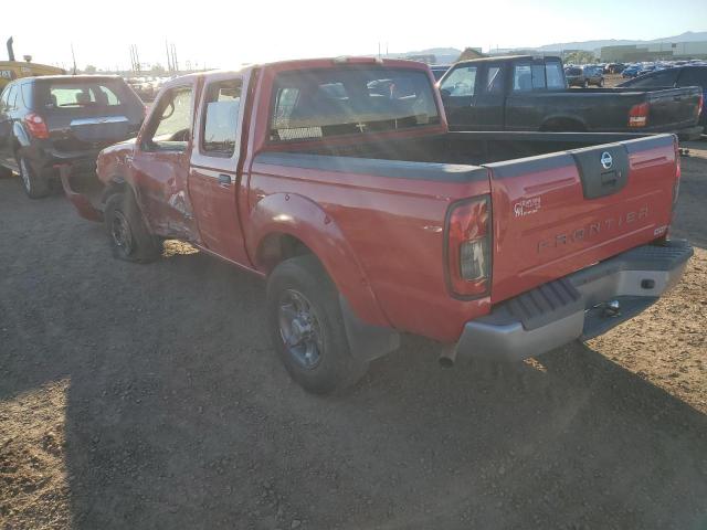 1N6ED27TX4C404902 - 2004 NISSAN FRONTIER CREW CAB XE V6 RED photo 3