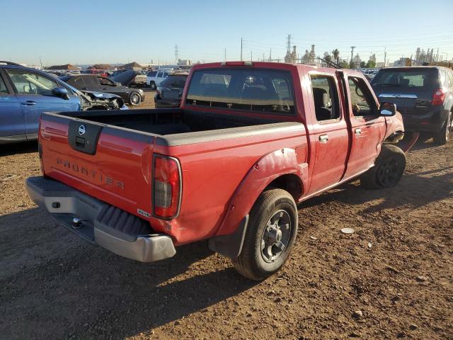 1N6ED27TX4C404902 - 2004 NISSAN FRONTIER CREW CAB XE V6 RED photo 4