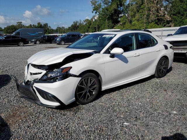 4T1G11AK0PU822393 - 2023 TOYOTA CAMRY SE NIGHT SHADE WHITE photo 1