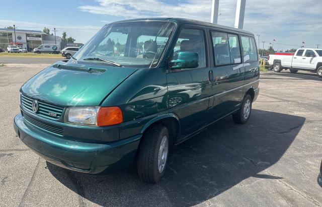 WV2KH2704XH010983 - 1999 VOLKSWAGEN EUROVAN GLS GREEN photo 2