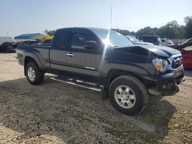 5TFTU4GN5EX062017 - 2014 TOYOTA TACOMA PRERUNNER ACCESS CAB BLACK photo 4