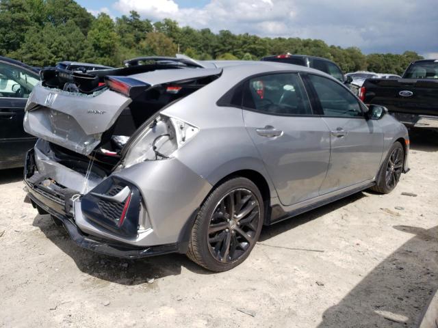 SHHFK7H46MU416161 - 2021 HONDA CIVIC SPORT SILVER photo 3