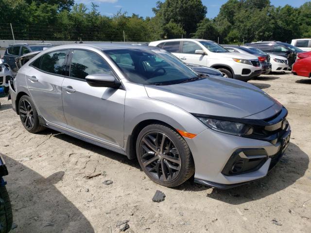 SHHFK7H46MU416161 - 2021 HONDA CIVIC SPORT SILVER photo 4